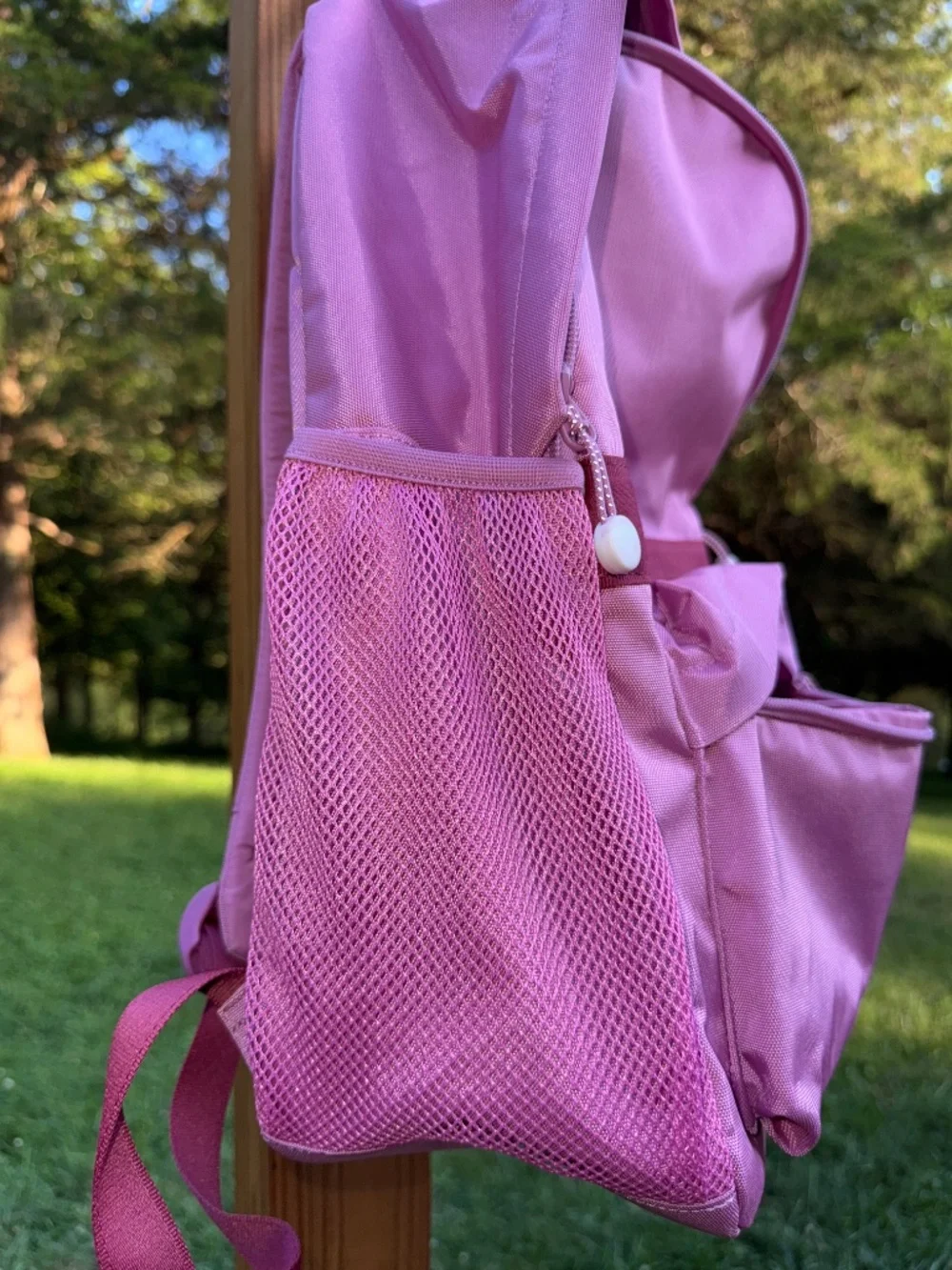Athleta Girl $65 Limitless Backpack Color Maritima Pink